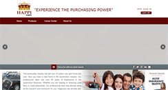 Desktop Screenshot of happicars.com