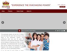 Tablet Screenshot of happicars.com